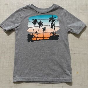Garanimals Gray T-Shirt with Tropical Design